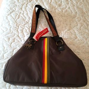 Deep brown Gwen Stefani for L.A.M.B. and Lee Sports Sac shoulder bag, never used